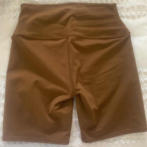 ALO high waist biker short cinnamon brown - Picture 8 of 8